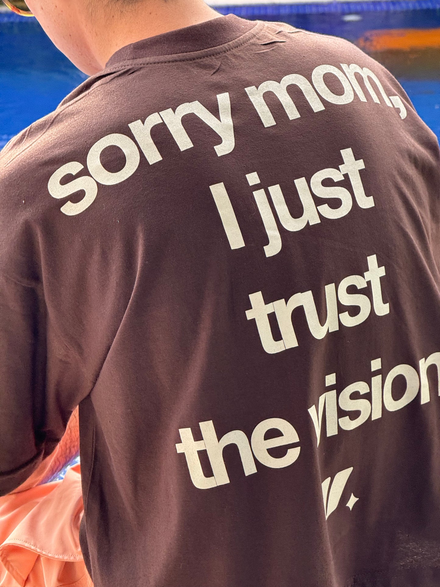 "SORRY MOM," TEE