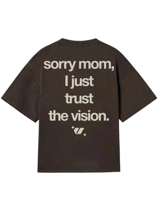 "SORRY MOM," TEE